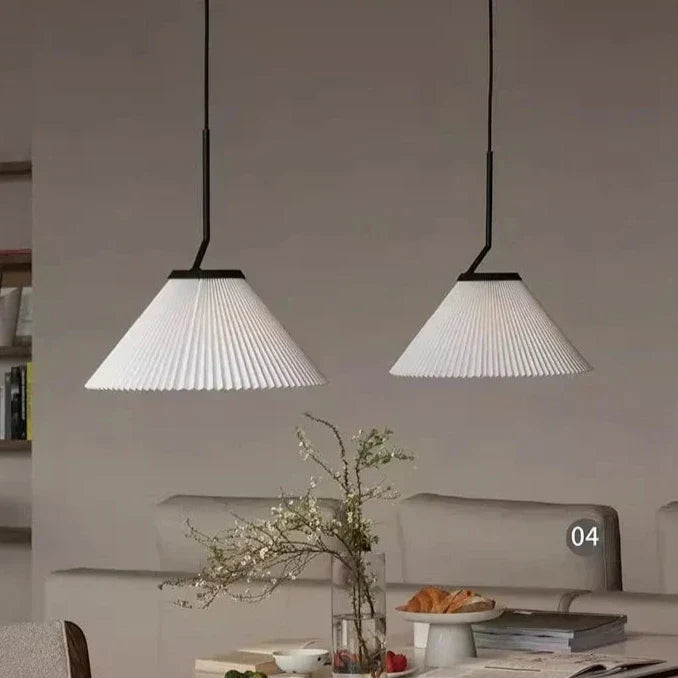 CremeNord - Soft Pleated Pendant Lamp 