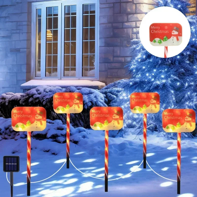 FeteHivernale - Waterproof Garden Lights for Christmas