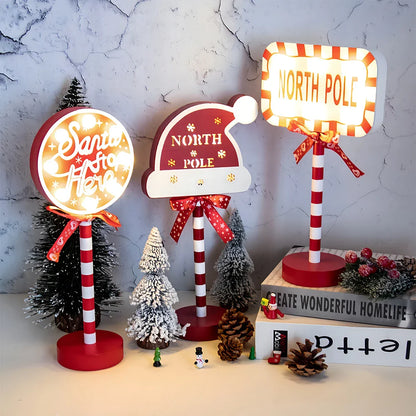 Polaris - Retro LED North Pole Lamp 