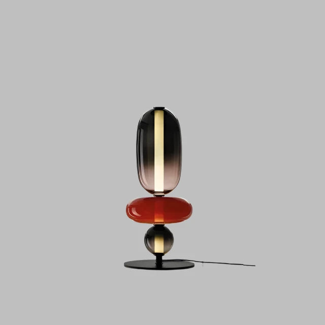 ChromaLuxe - Designer Floor Lamp with Color Accents