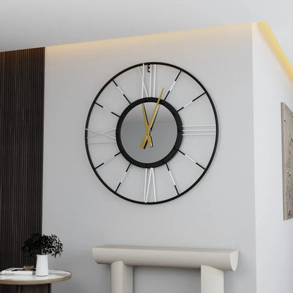 MetalDesign – Modern Wall Clock for Interior Decoration 