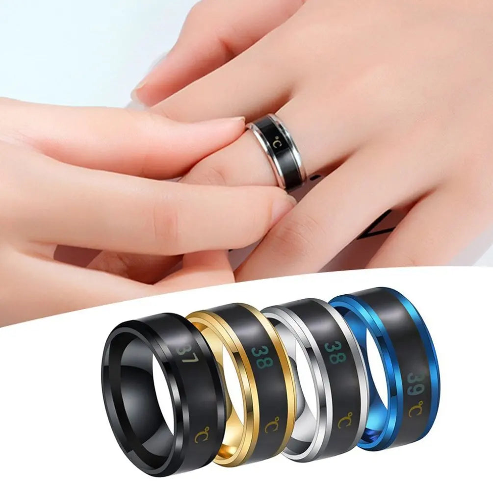 BagueThermo - Tactile Ring with Temperature Display 