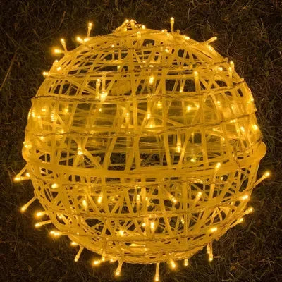 Sphere - Wicker Party Lights 