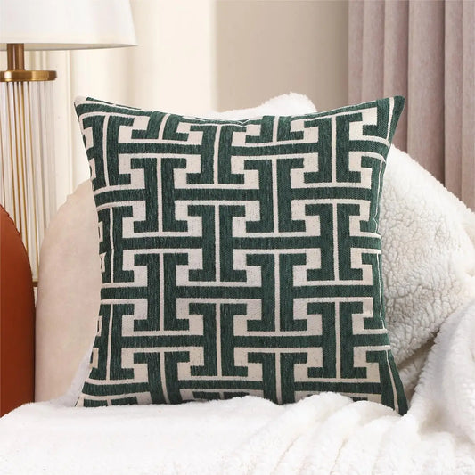 CountryCharm - Striped Cushion Cover for Living Room and Sofa