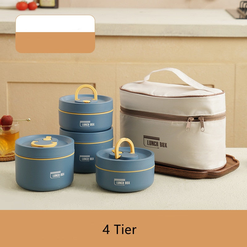 Smart Insulated Lunch Box Set | Ideal for Work and Travel 