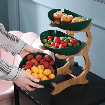 FruitTower - Elegant metal fruit stand