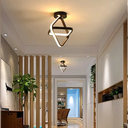 Modern LED Ceiling Lamp - 2 Rings