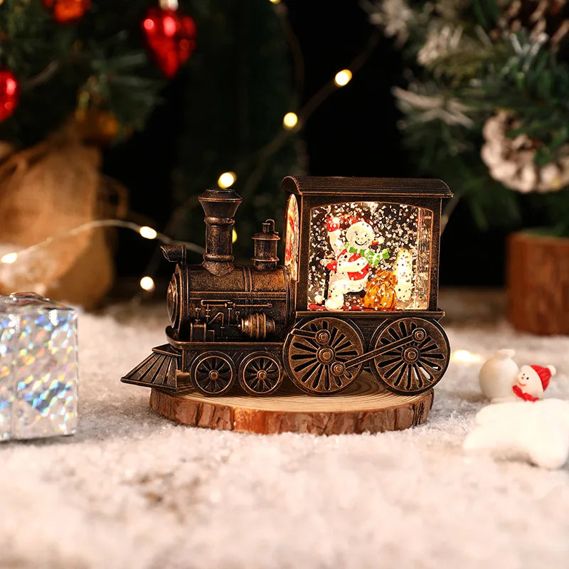 TrainEnchante - Illuminated Christmas Decoration for the Home 