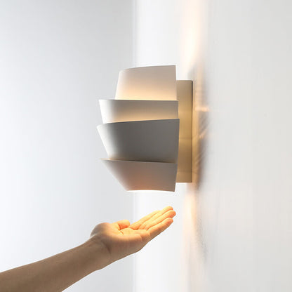 Luminique - Scandinavian Wall Lamp with Double Iron Light Points 