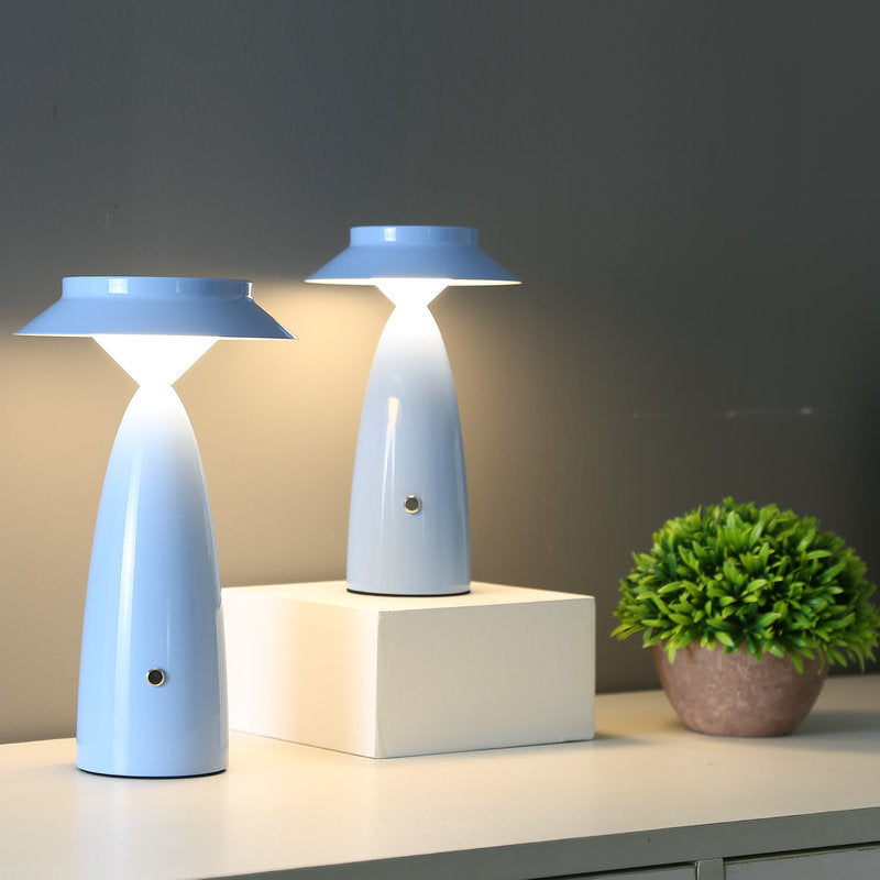 MushroomGlo - Playful Table Lamp with Industrial Design 