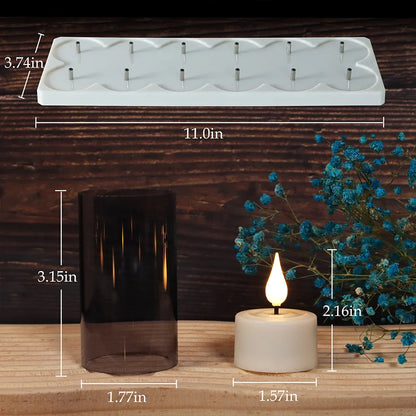 Flickerflex - Flameless Flickering Candles for Decoration