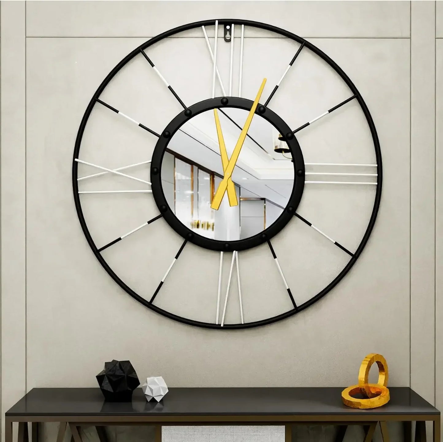 MetalDesign – Modern Wall Clock for Interior Decoration 