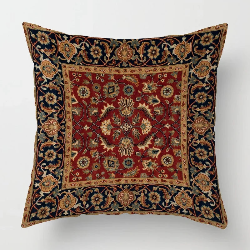 SaharaStyle - Moroccan Pattern Cushion Cover for Office and Living Room 