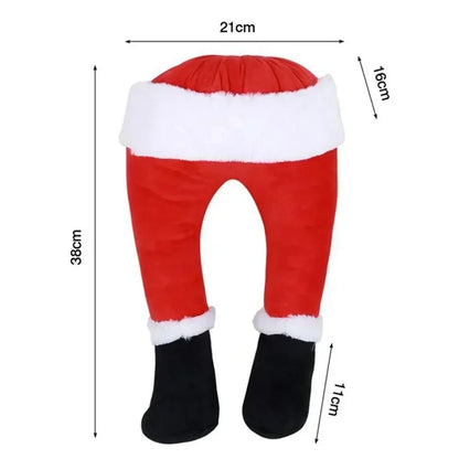 Santa Legs - Christmas decoration with Santa's legs 