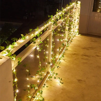 LeafLights – Decorative Green Ivy Lighting