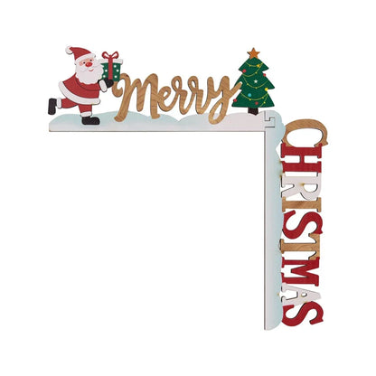 OrnementFestif - Wooden Decorative Frame for Christmas