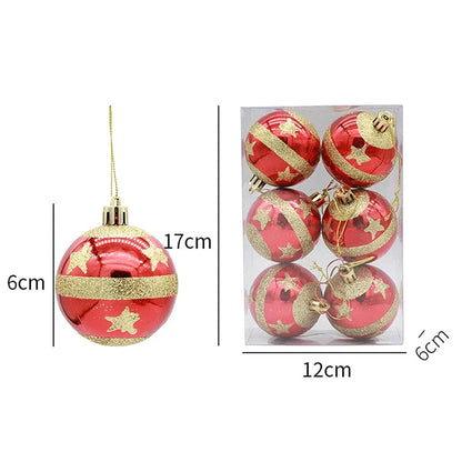 Snowflake - Elegant Snowflake Christmas Baubles 