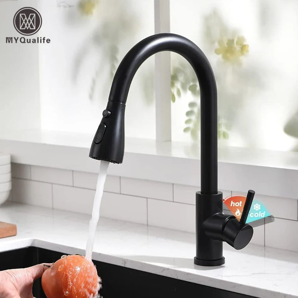 BlackStream – Retractable Kitchen Mixer Tap 