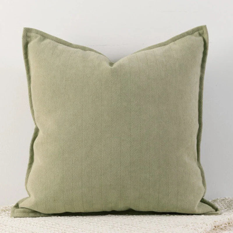 ChenilleCozy - Plain Cushion Cover for Home and Bedroom Decor