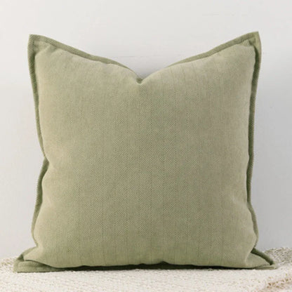 ChenilleCozy - Plain Cushion Cover for Home and Bedroom Decor