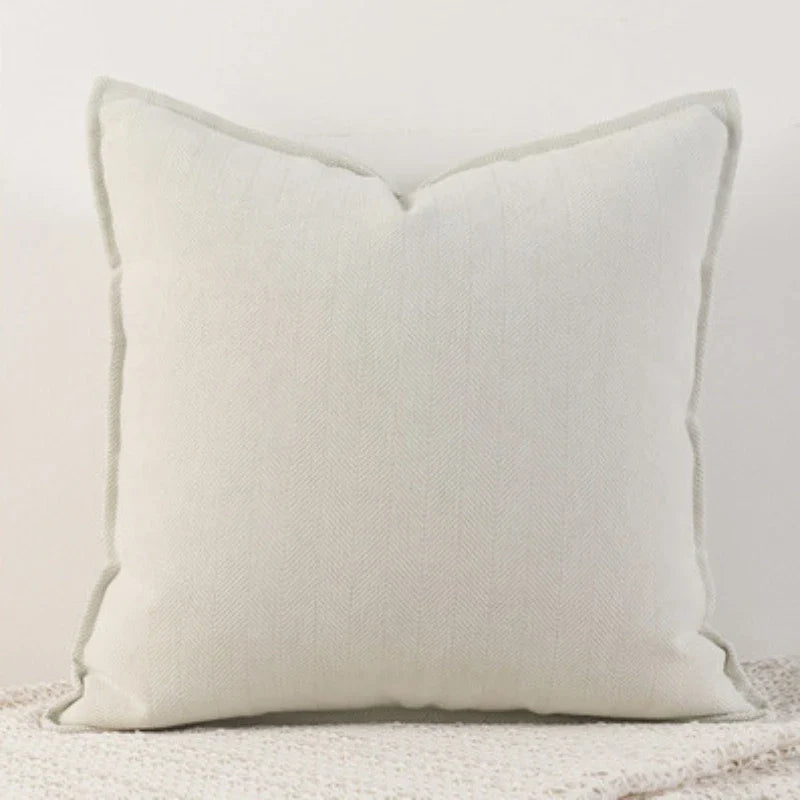 ChenilleCozy - Plain Cushion Cover for Home and Bedroom Decor