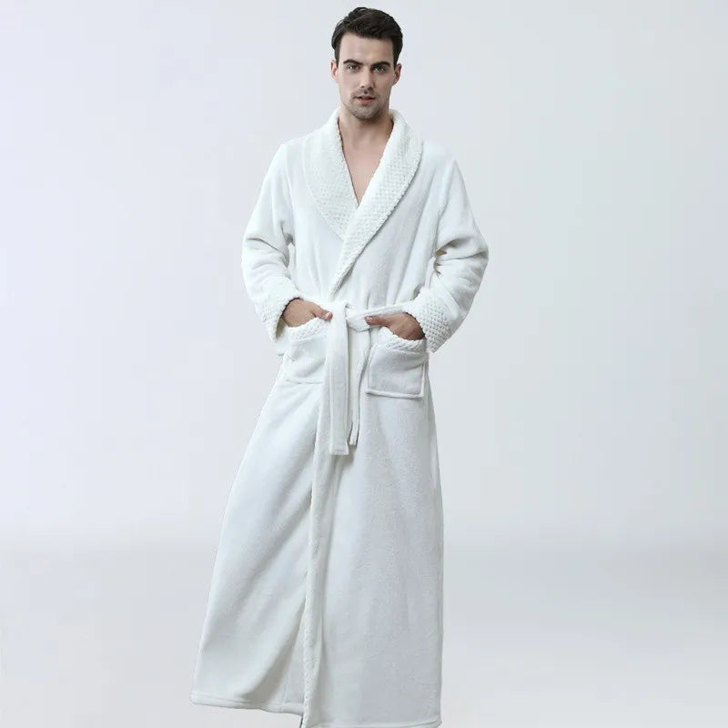 CozyNuit – Fleece Badjas voor Mannen