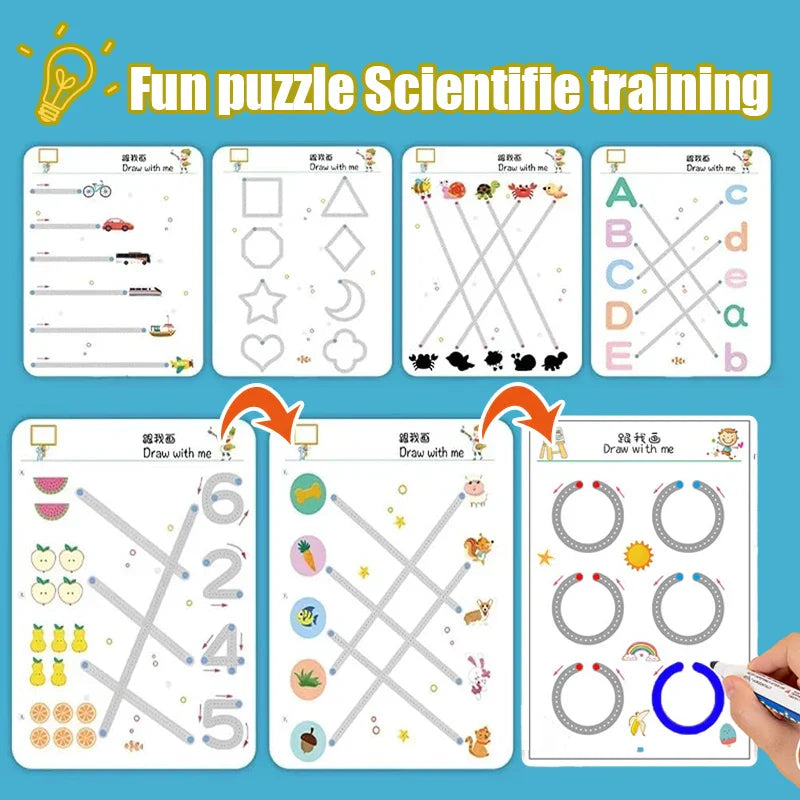 Magic Tracing Workbook Set for Kids