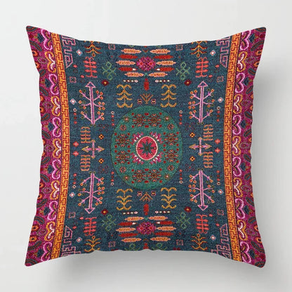 SaharaStyle - Moroccan Pattern Cushion Cover for Office and Living Room 