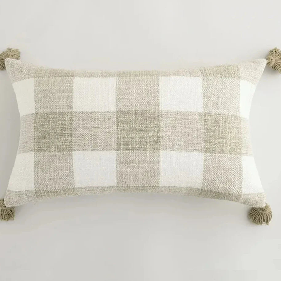 CreamCozy - Decorative Cushion Cover with Linen French 