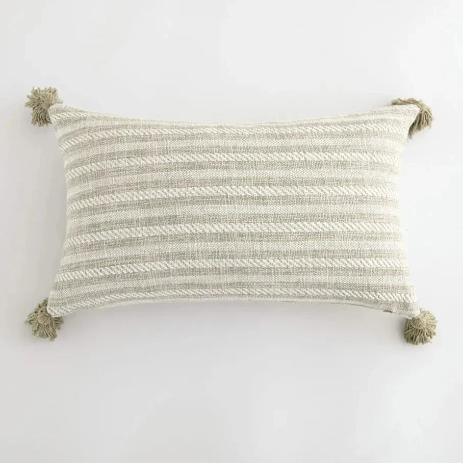 CreamCozy - Decorative Cushion Cover with Linen French 