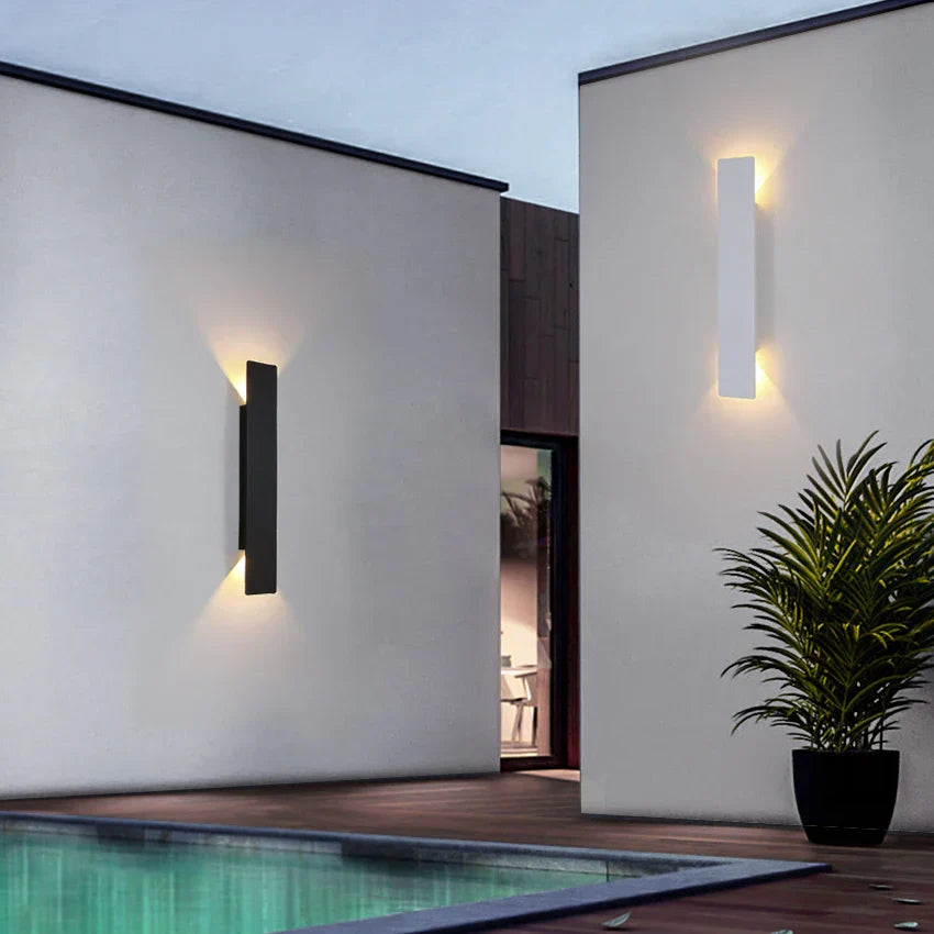 Triglow - Waterdichte LED Wandlamp voor Buiten