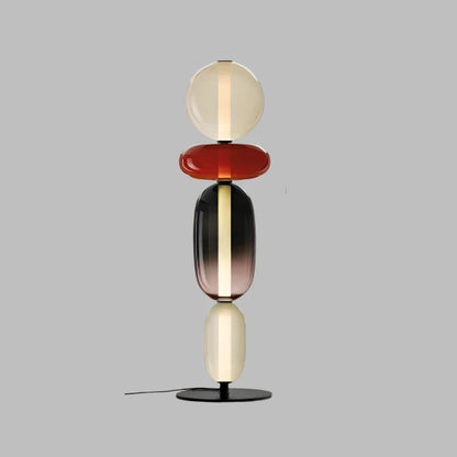 ChromaLuxe - Designer Floor Lamp with Color Accents