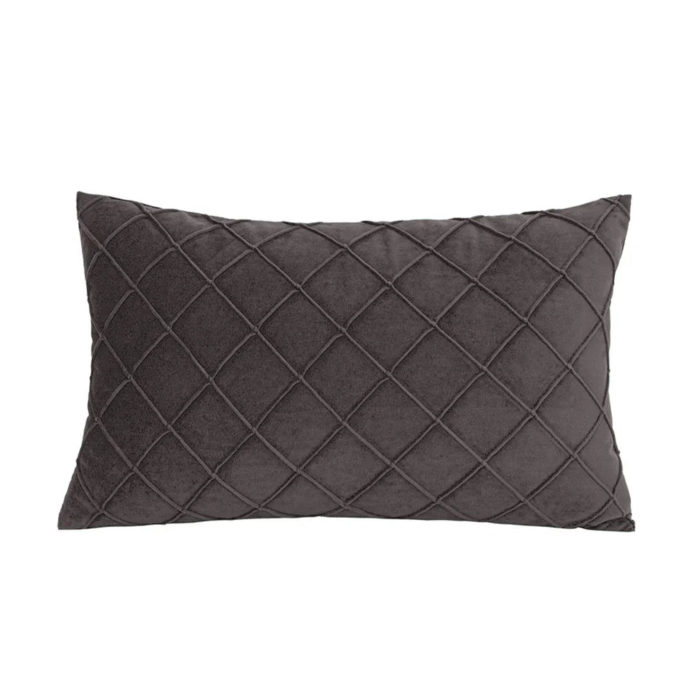 SoftHaven - Grey Nordic Style Sofa Cushion Cover 