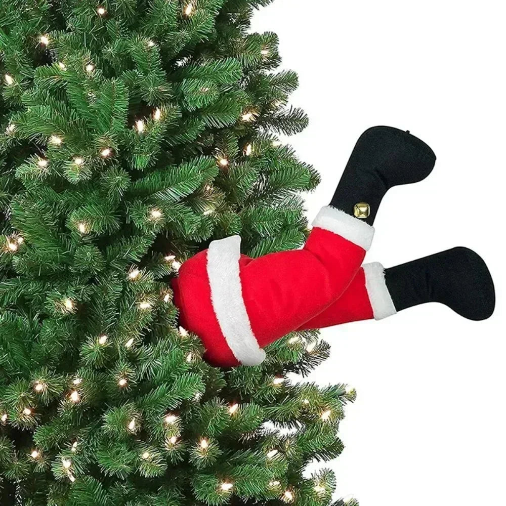 Santa Legs - Christmas decoration with Santa's legs 