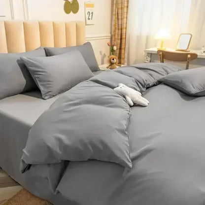 DuoDrape - Double-Sided Duvet Cover for Modern Comfort 