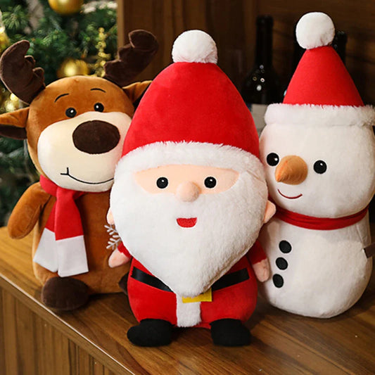 DoucesFetes - Animal Cuddly Toys for Christmas Decorations