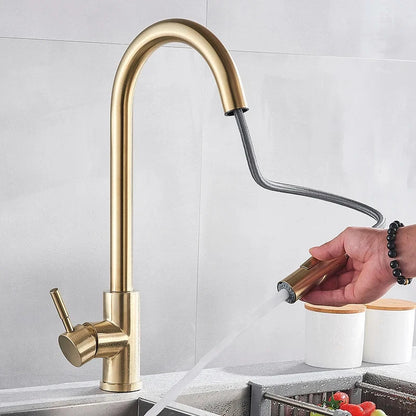 FlexiPull – 360° Rotating Kitchen Faucet