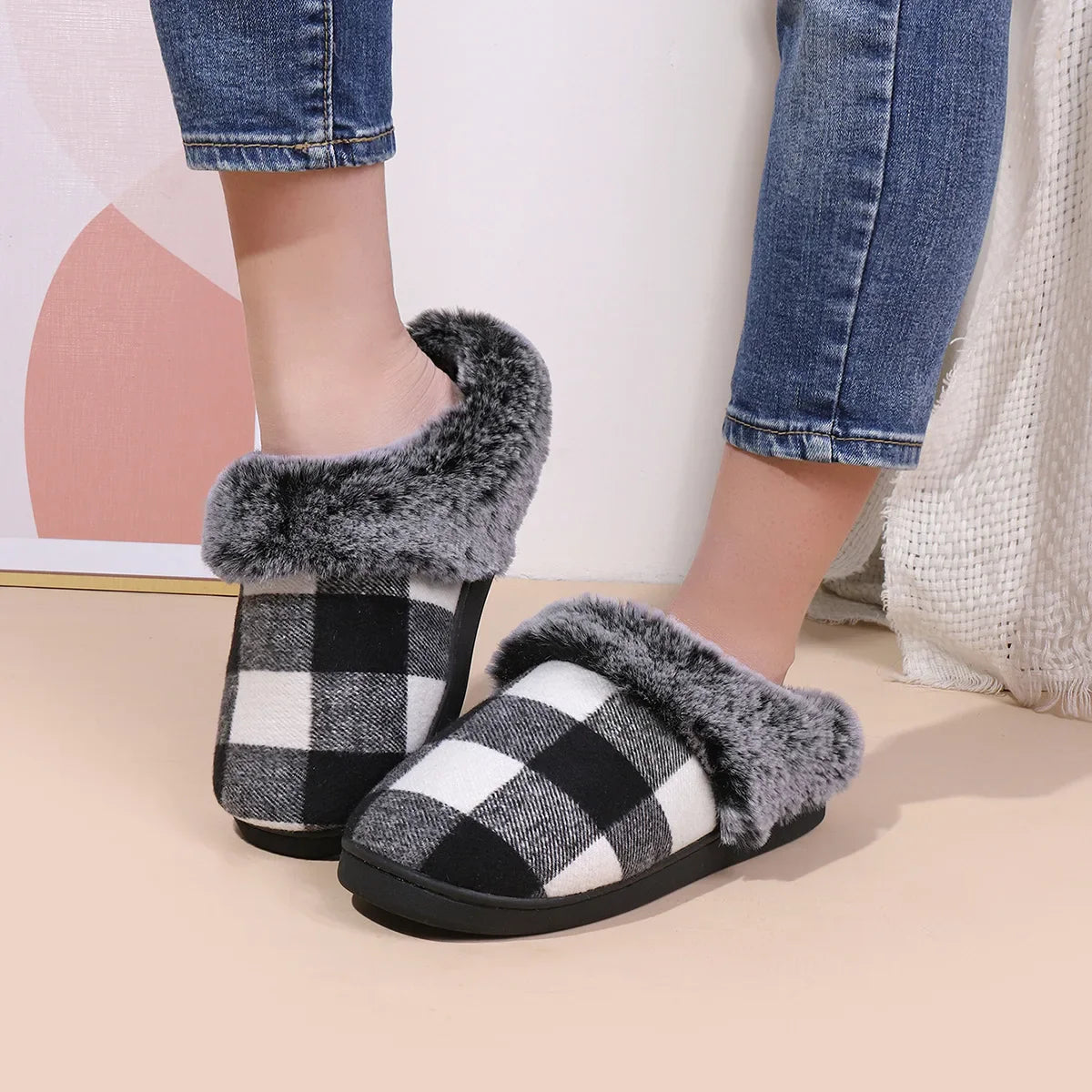 ThickWarmth - Non-slip Winter Slippers 