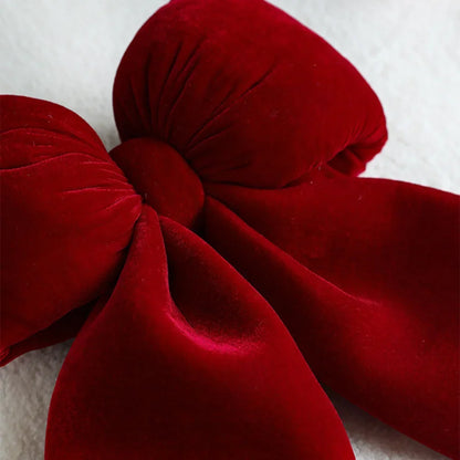 Velvet Bow - Red Velvet Bow 