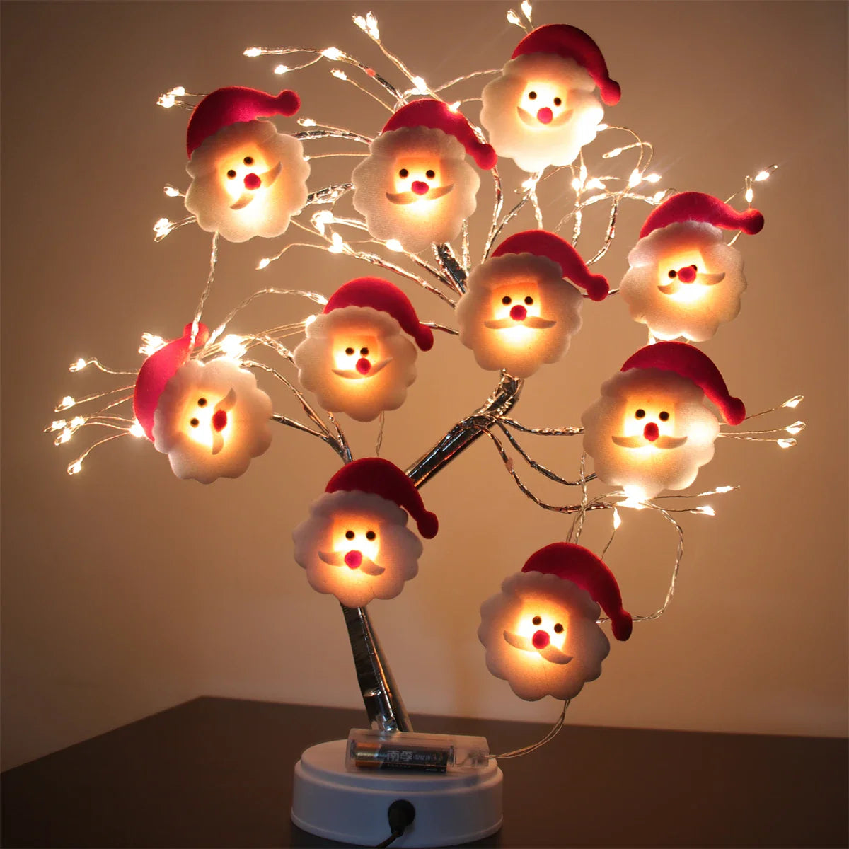 SnowmanGlow - Christmas Lights Garland