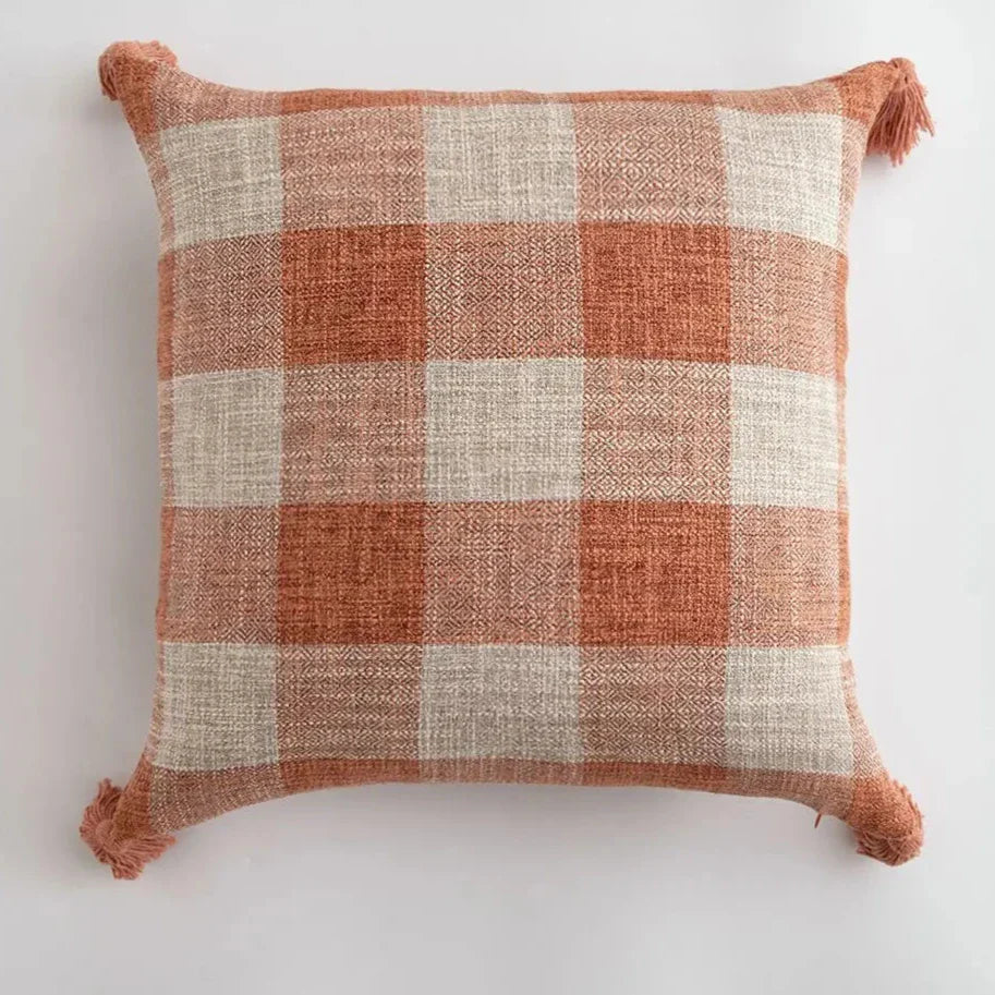 CreamCozy - Decorative Cushion Cover with Linen French 