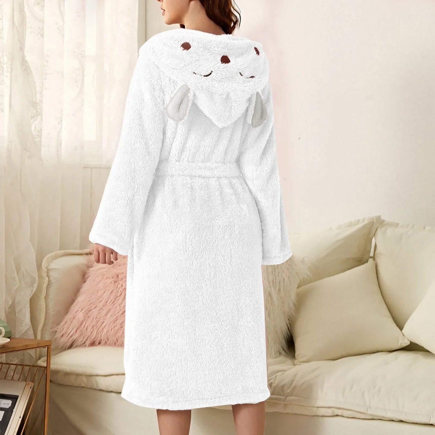 BunnyHug – Warm Flannel Bath Hanger 