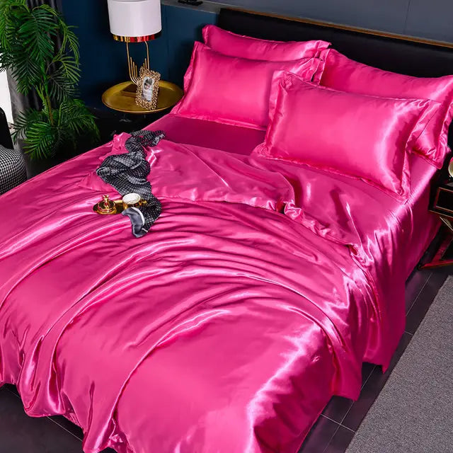 SatinLuxe - Elegante Satin Duvet Cover