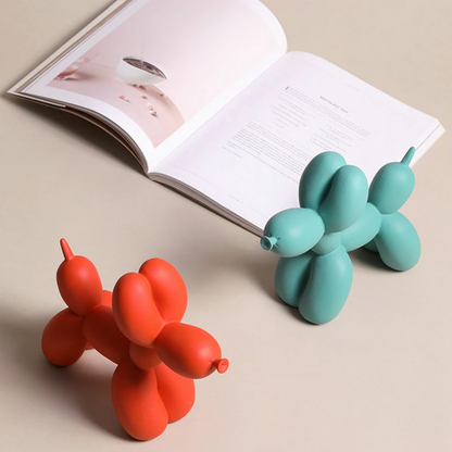 Vibrant Color Balloon Dog Sculpture 