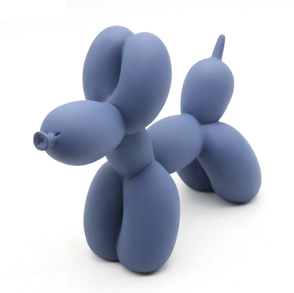 Vibrant Color Balloon Dog Sculpture 