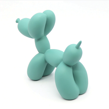 Vibrant Color Balloon Dog Sculpture 