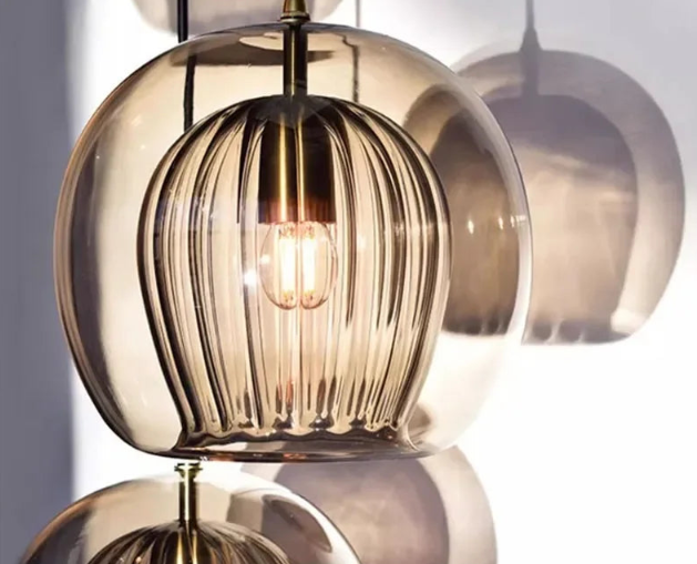 LuxeSphere - Modern Glass Pendant Lamp