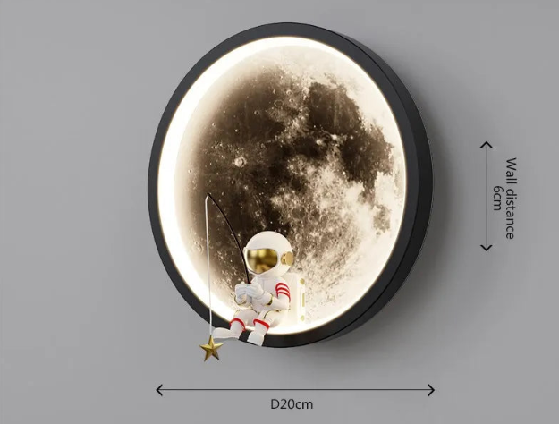 MoonBeam - LED Moon Wall Lamp 