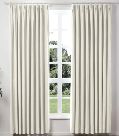 LoomShade - Linen Blackout Curtains for a Peaceful Sleep 