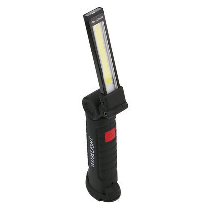 LUMIWORK - Portable LED Work Light with USB Charger | Magnetic Flashlight for Repair and Camping